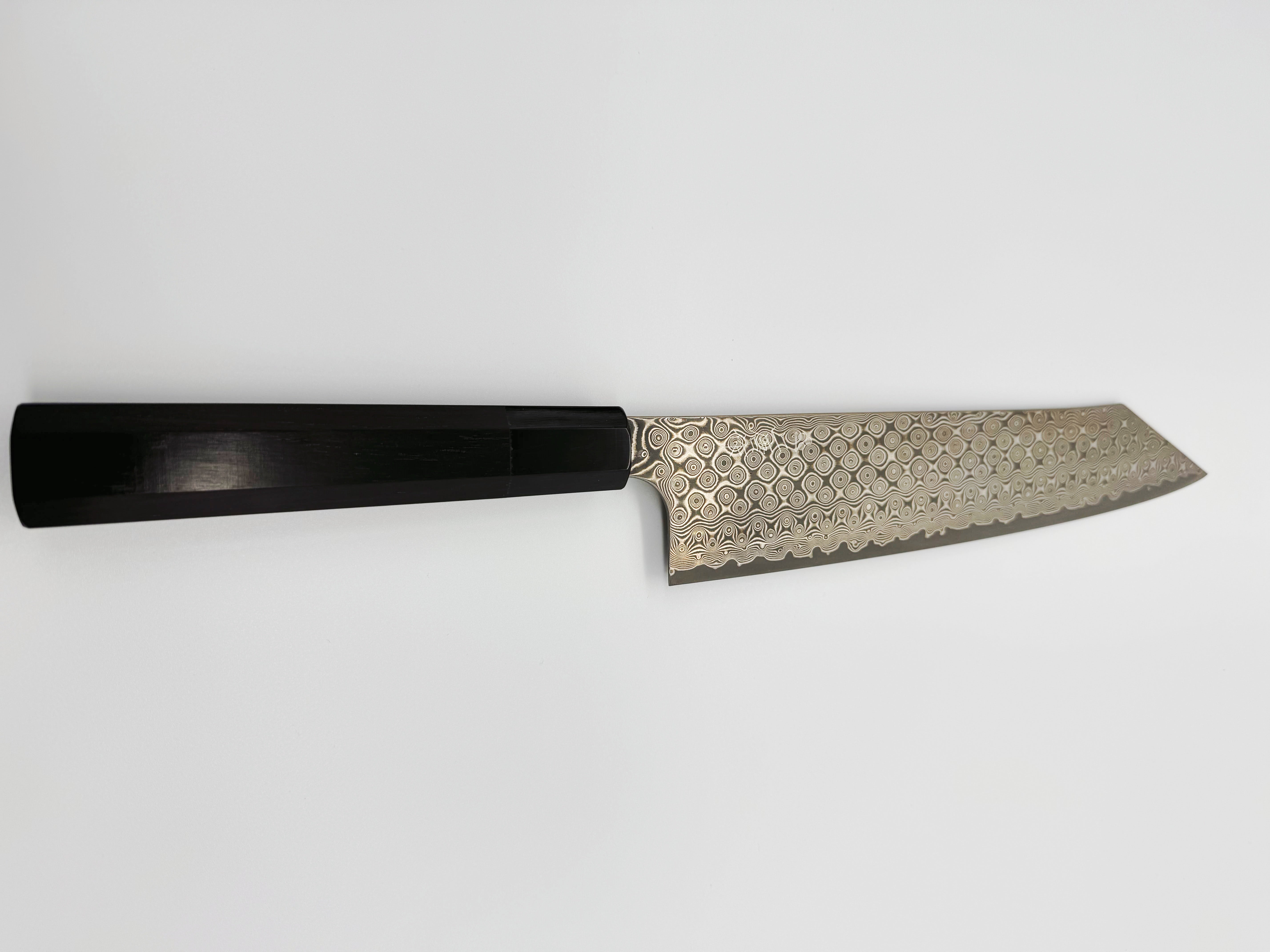 Nigara Hamono  SG2 Damascus Kiritsuke 240mm with saya