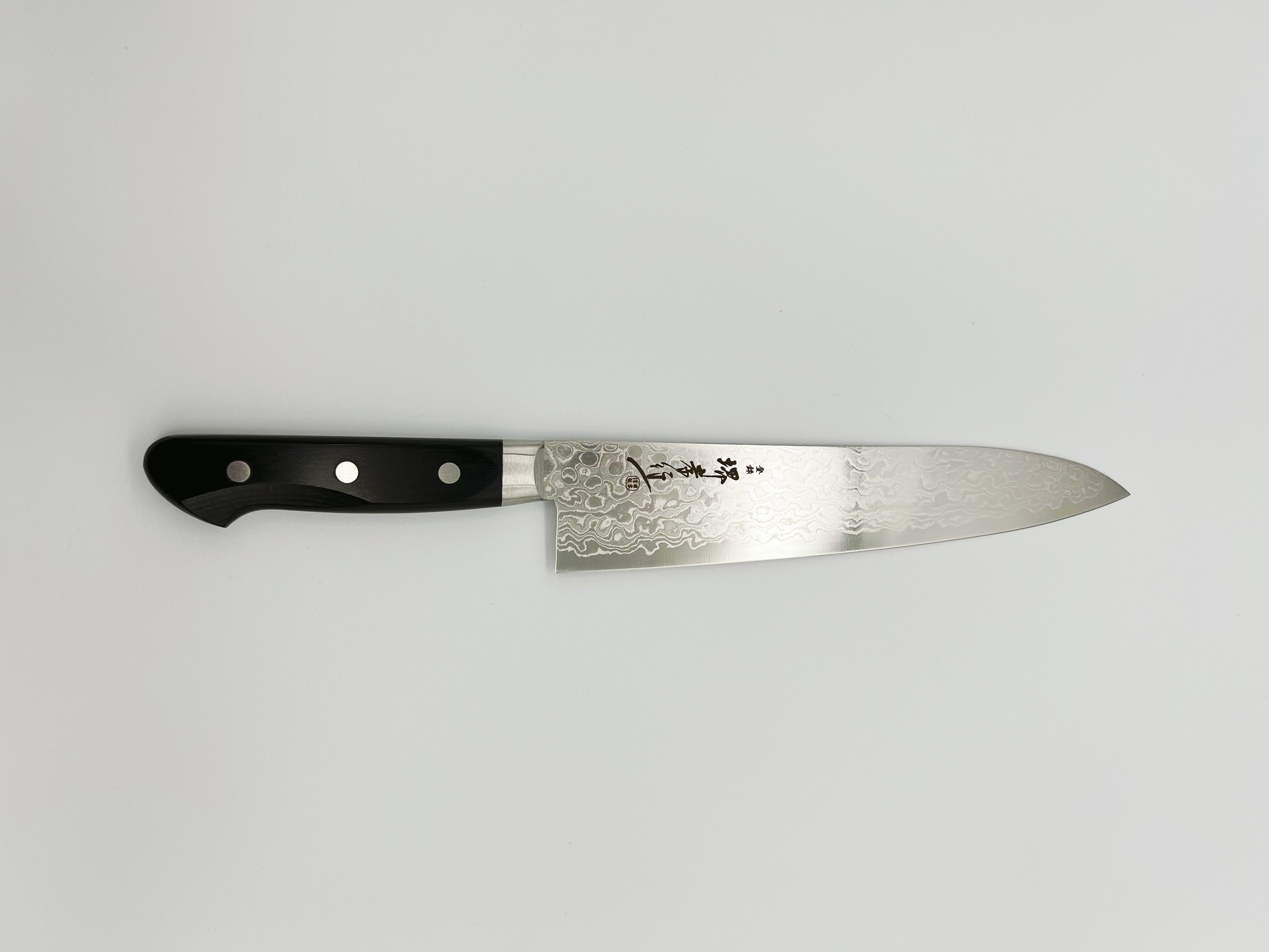 Sakai Takayuki 45-Layer Damascus Mirrored Japanese Chef's Gyuto Knife 210mm
