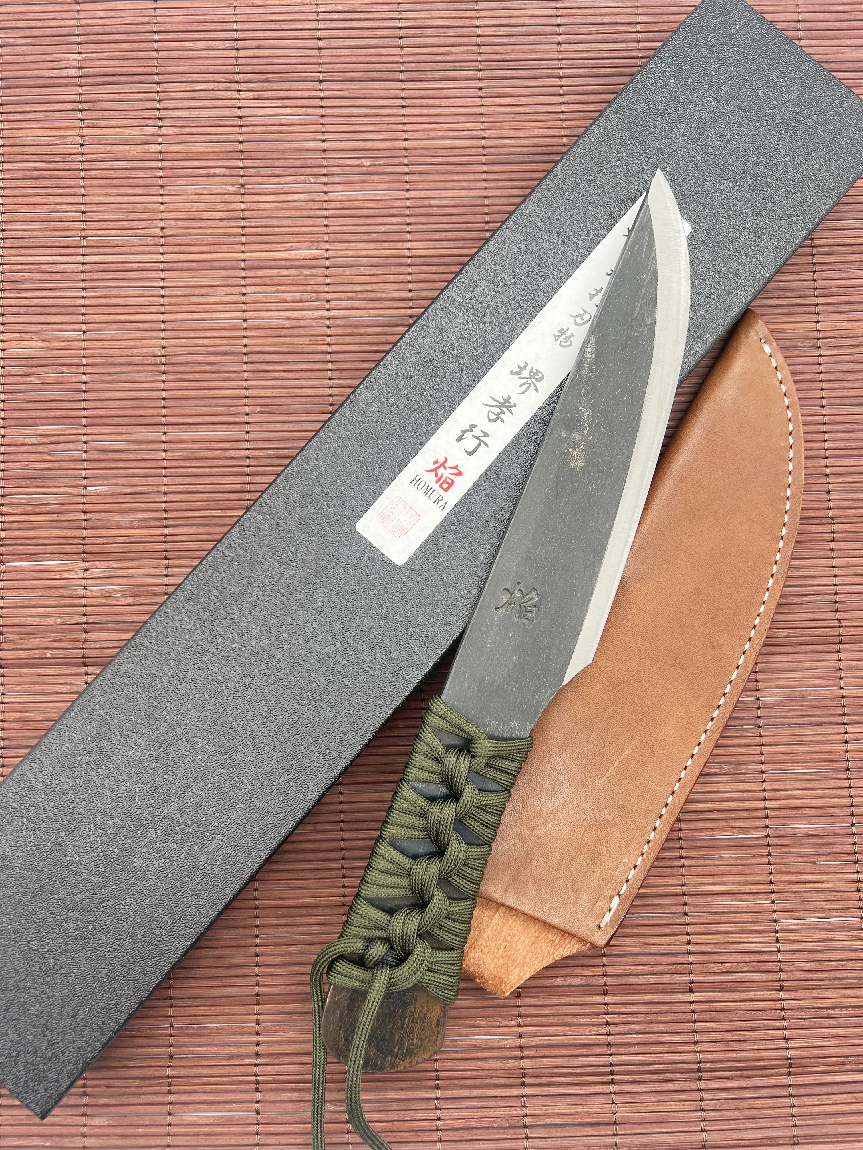 "Mataoni" Japanese-Style Knife – Sakai's Flame Custom Knife (New Model)