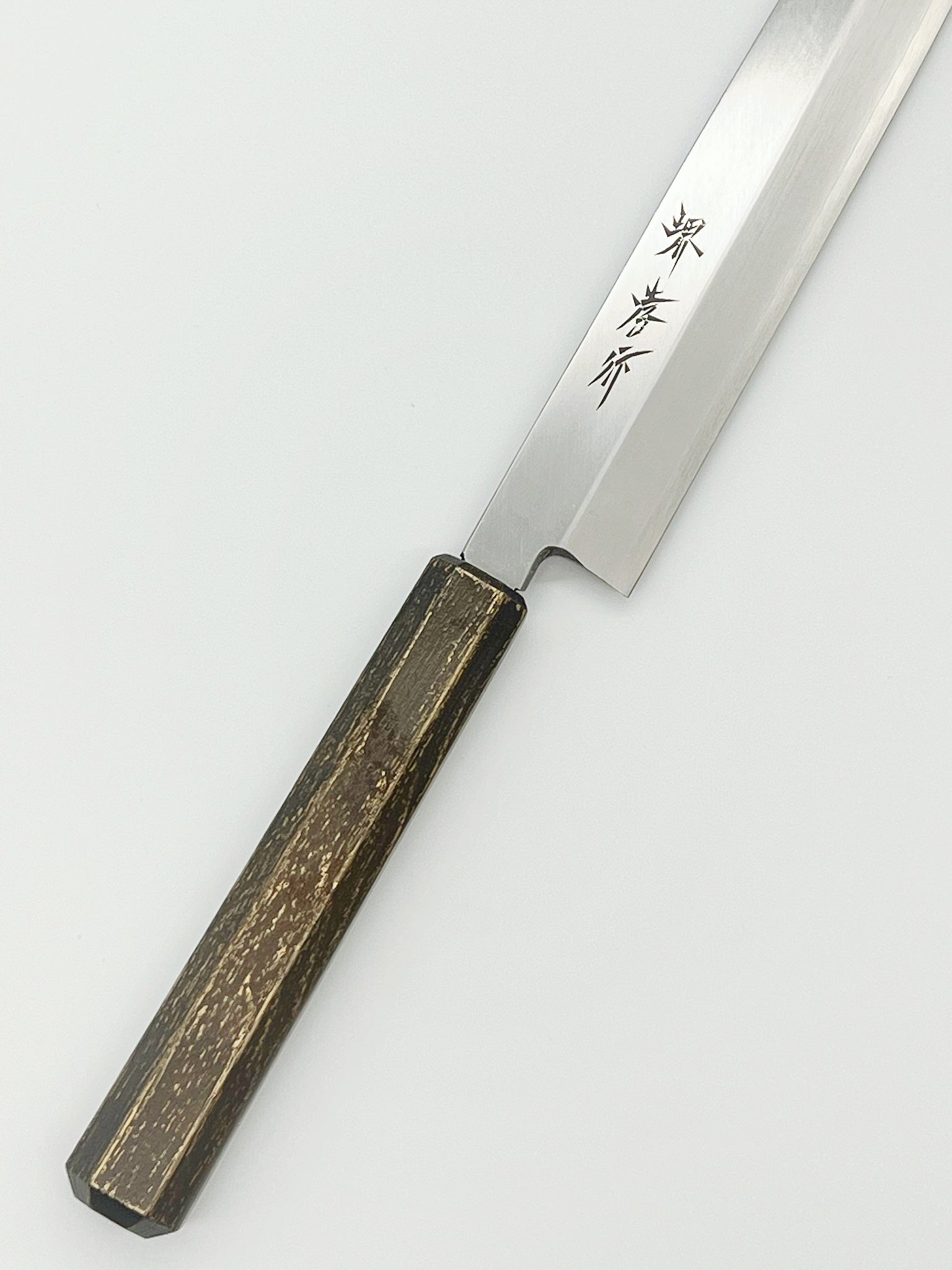 Sakai Takayuki INOX Japanese-style Nanairo Chef's Yanagiba (Sashimi) 240mm ABS Resin Handle (Ink Gold Color)