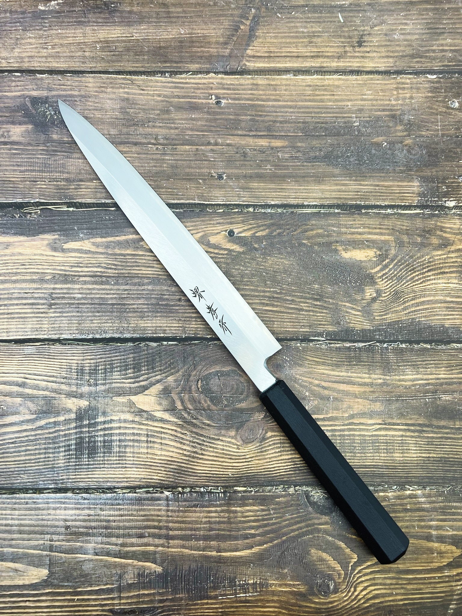 Sakai Takayuki INOX Japanese-style Nanairo Chef's Yanagiba (Sashimi) 270mm ABS Resin Handle (Jet Black)