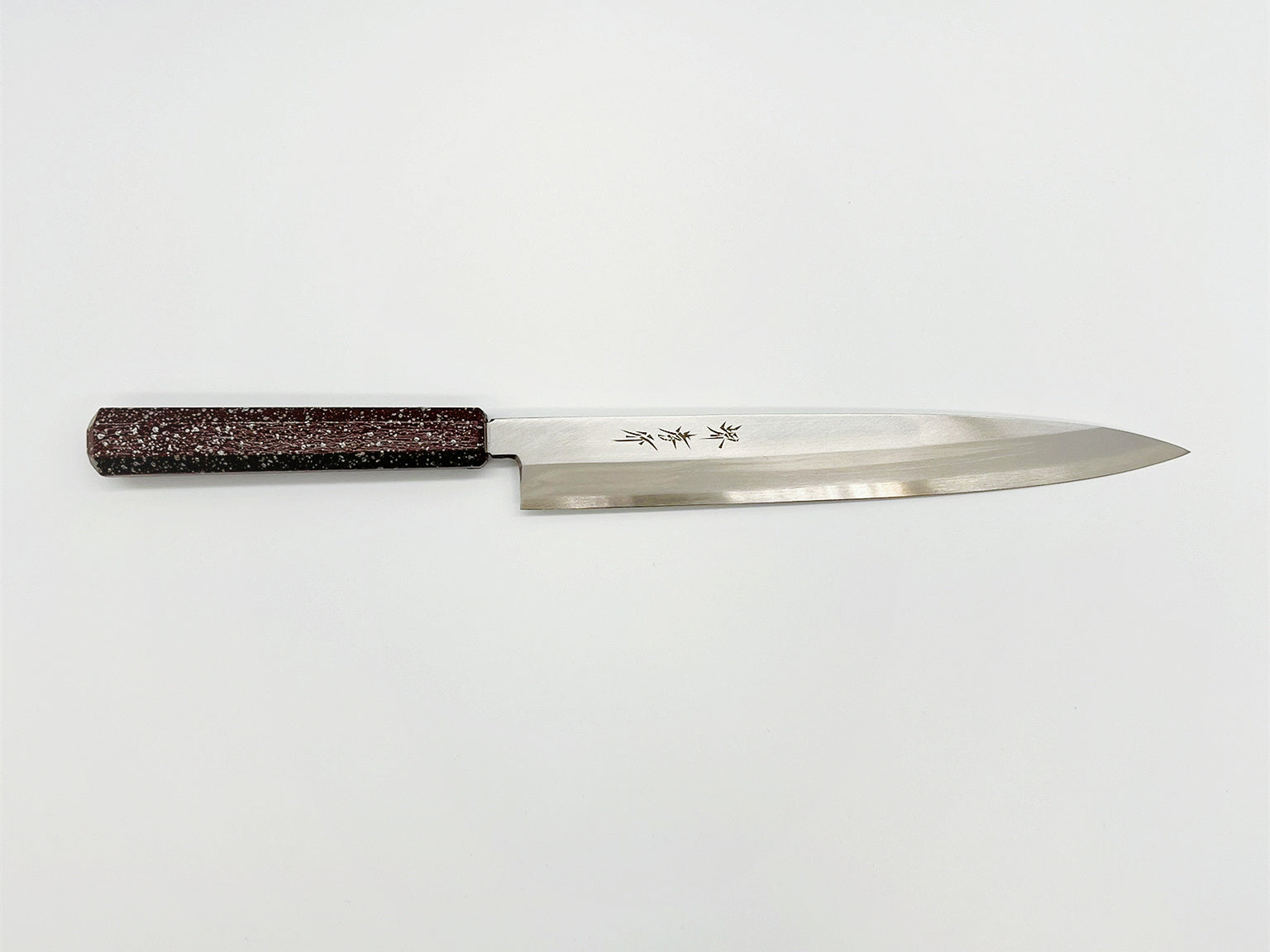 Sakai Takayuki INOX Japanese-style Nanairo Chef's Yanagiba (Sashimi) 240mm ABS Resin Handle (Urumi silver stone color)