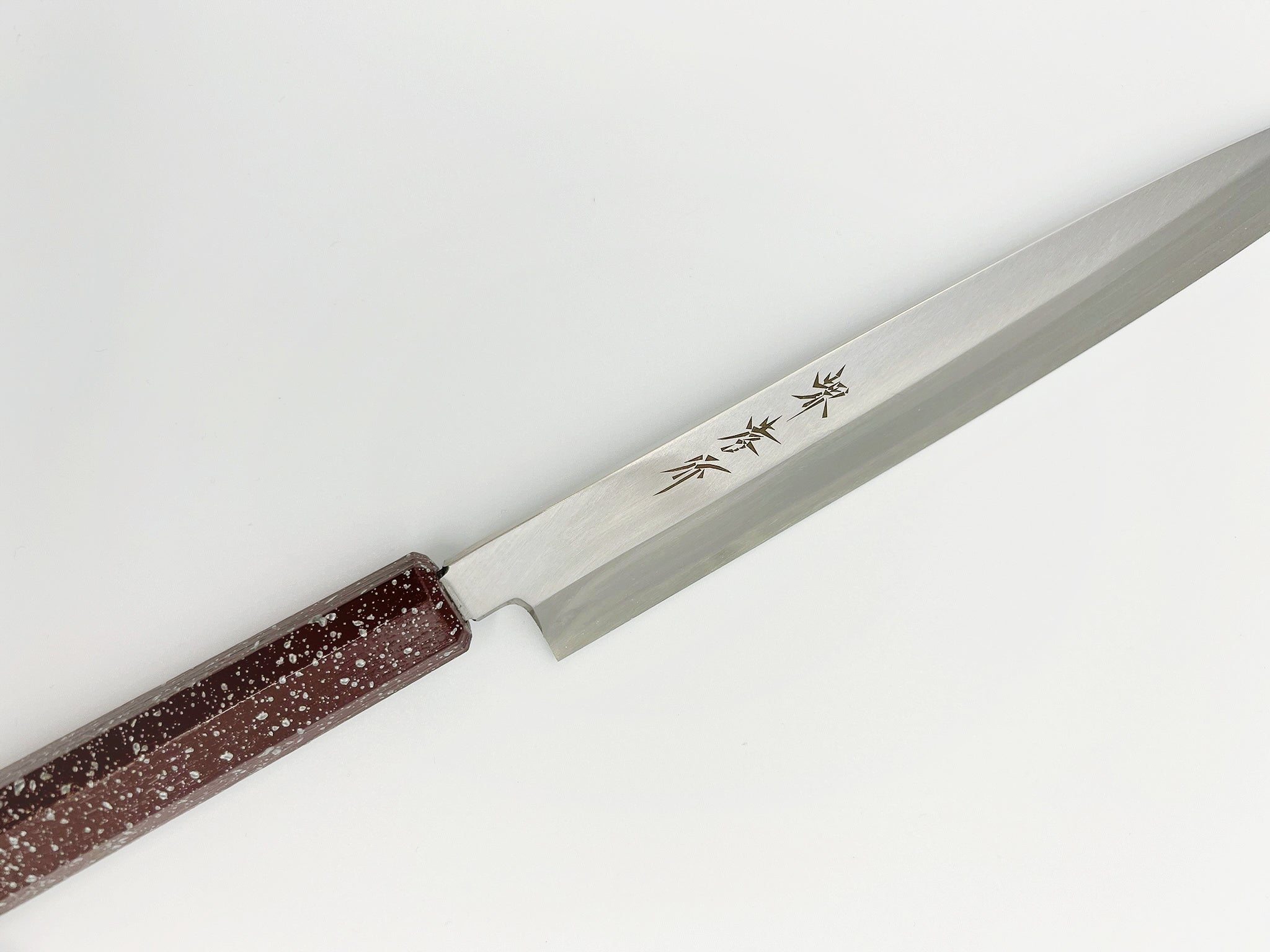 Sakai Takayuki INOX Japanese-style Nanairo Chef's Yanagiba (Sashimi) 240mm ABS Resin Handle (Urumi silver stone color)
