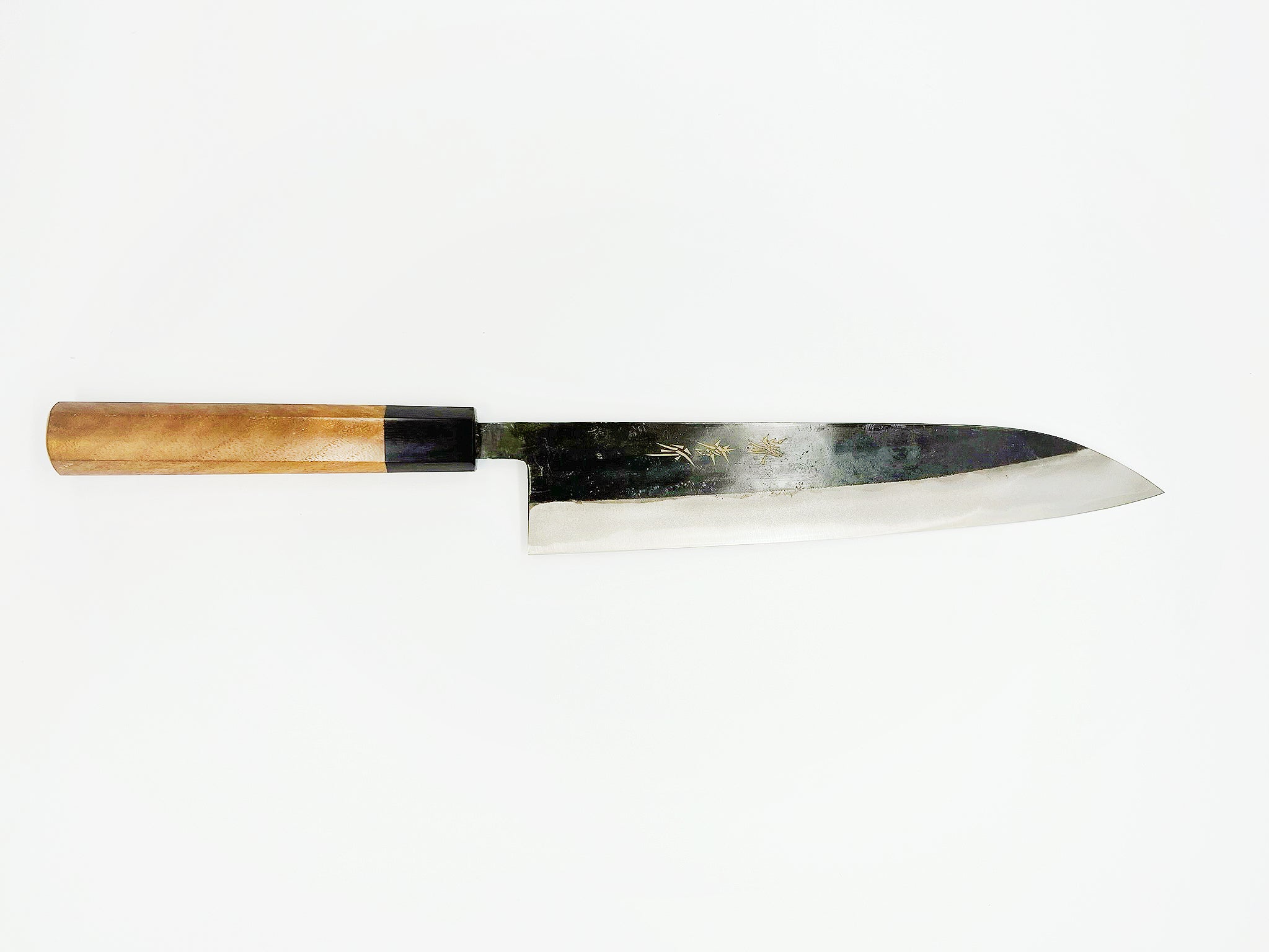 Sakai Takayuki Blue Steel No.2 Kurouchi Gyuto 240mm Walnut Handle