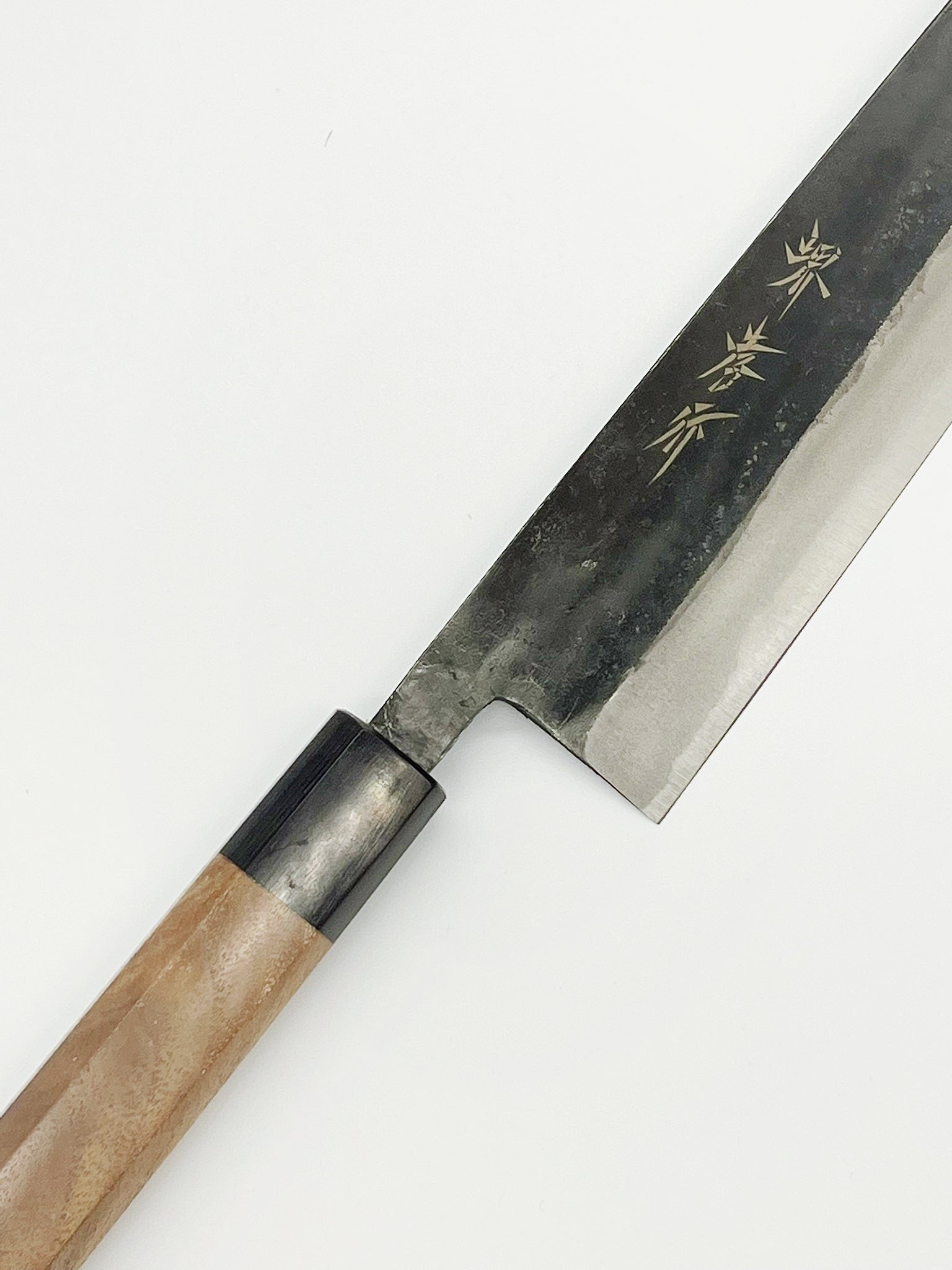 Sakai Takayuki Blue Steel No.2 Kurouchi Gyuto 240mm Walnut Handle