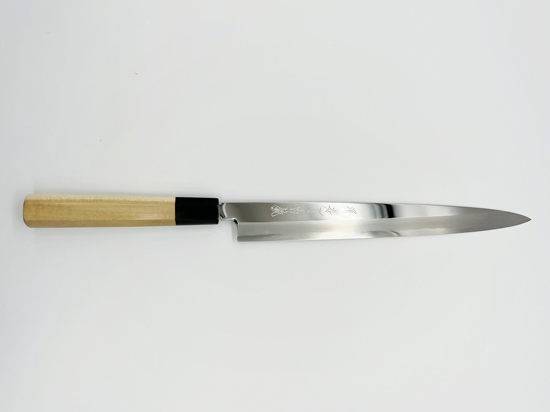 Sakai Takayuki "Shirokagami" Shirogami #2 Mirror Finish Yanagiba 270MM