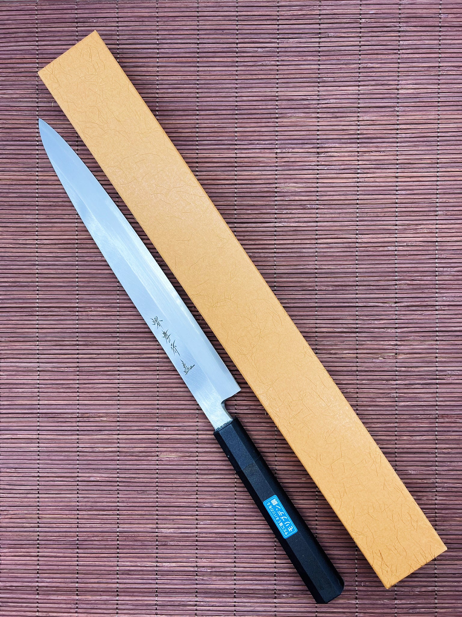 Sakai Takayuki Molybdenum Stainless Yanagiba 270 MM Antibacterial PC Black