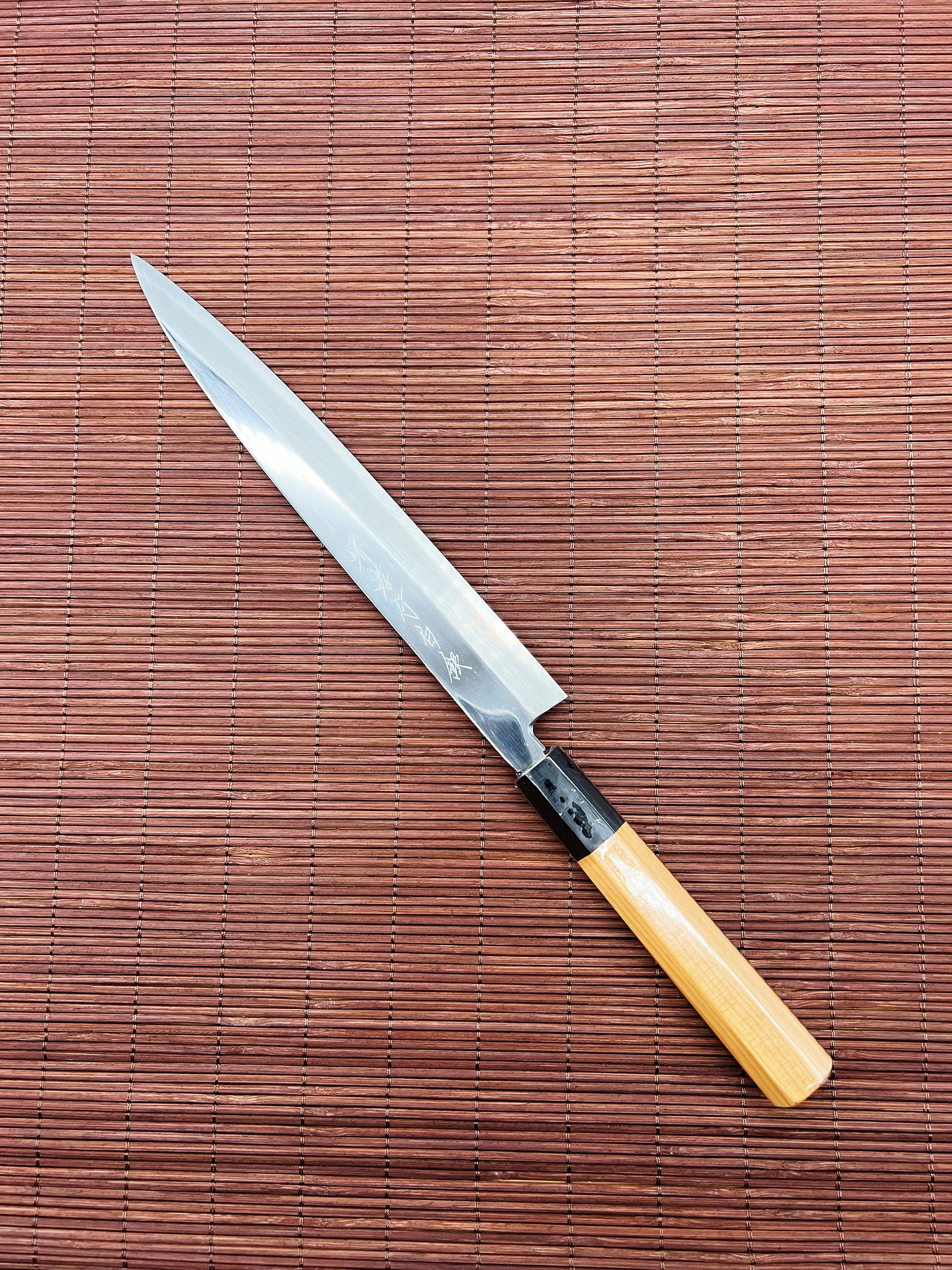 Sakai Takayuki Hakugin INOX Mirror Finish Yanagiba 240mm