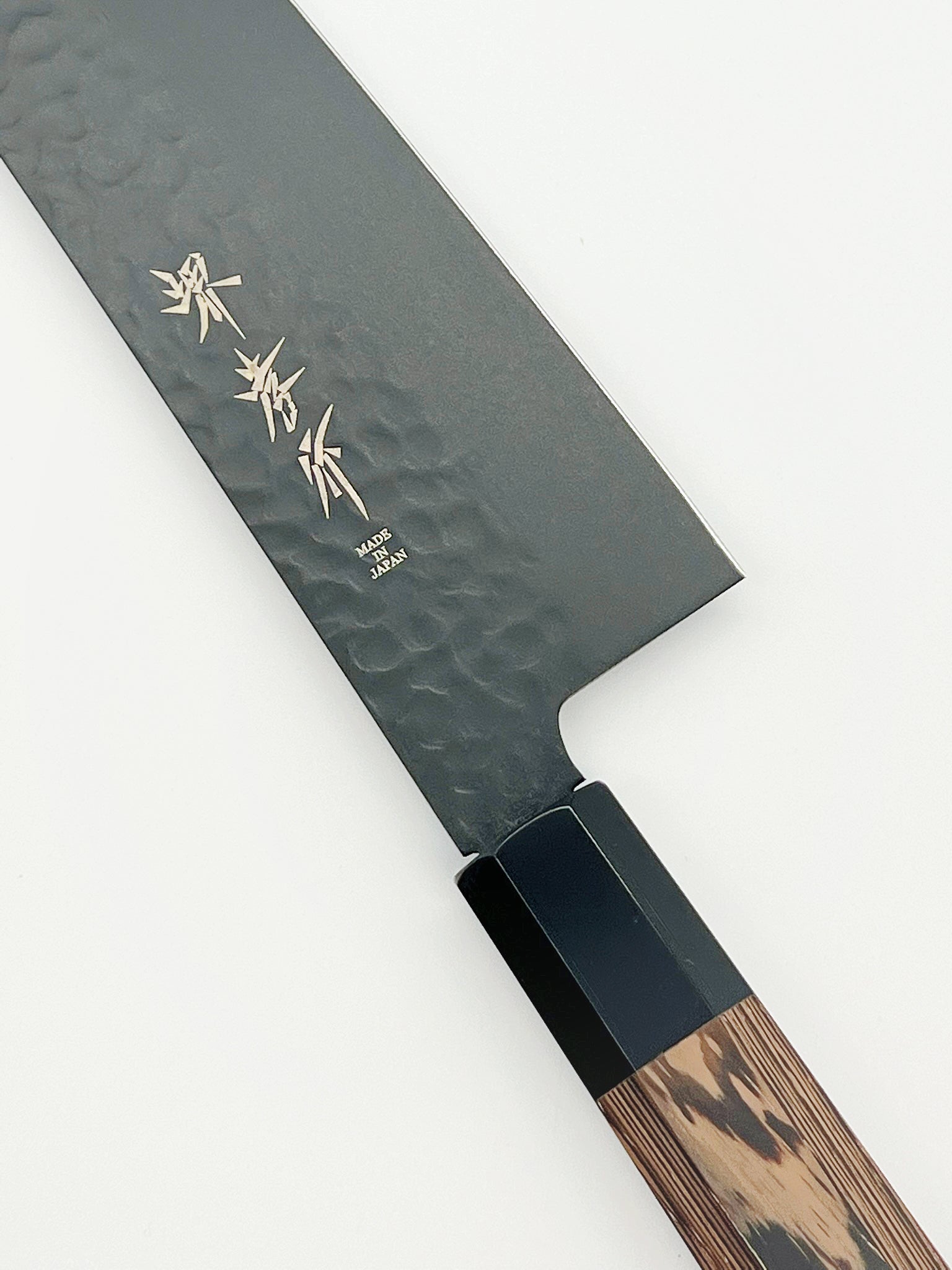 Sakai Takayuki Non-Stick Coating VG10 Hammered WA KUROKAGE Gyuto Knife 240mm with Wenge Handle